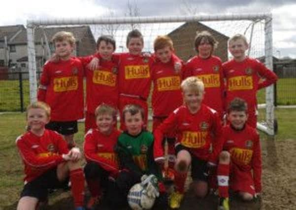 Carniny Youth Under 9s who made it into the final of their NWCDYL Cup last Saturday