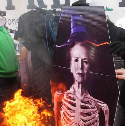 Northern Ireland- 17th April 2013 Mandatory Credit - Photo-Jonathan Porter/Presseye. Street party and celebration in Londonderry following the death of Margaret Thatcher. There have two arrests for offences relating to her death across Northern Ireland.
