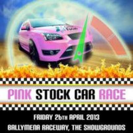 Local woman will raise vital funds for Cancer Focus NI at a special stock car race at Ballymena Raceway on Friday night.