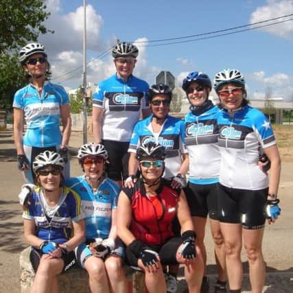 Ballymena Road Club cyclists who were in Majorca last week for some warm weather training.