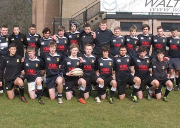 Ballymena under-17s, who take on Dromore in the Ulster Cup final at Ravenhill this Saturday.