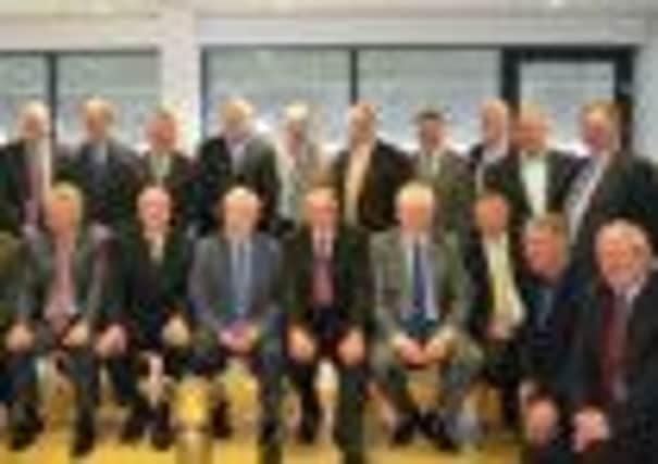 Caption: 1973 All-Star team including Wolfe Tones' Paddy Moriarty (back right)