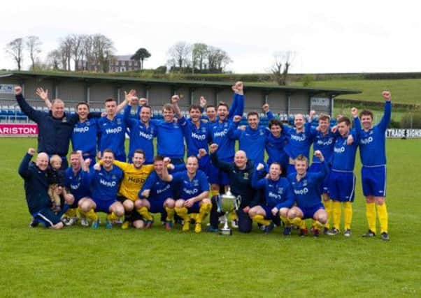 Dollingstown FC, Mid-Ulster Intermediate A League champions.