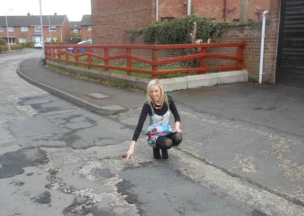 Glenfield Road in Lurgan is a disgrace and needs resurfacing urgenty, says Mayor Carla Lockhart.