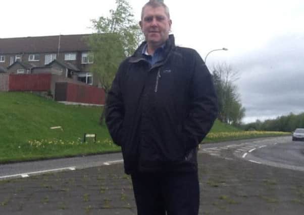 Sinn Fein Cllr Mark ODowd has drawn attention to the condition of Brownlow Road, Tullygally East Road and Lake Road INLM2013 018