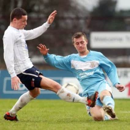 Defender Richard Vauls has been transfer-listed by Ballymena United as manager Glenn Ferguson fine-tunes his squad. Picture: Press Eye.