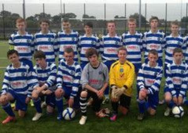 Northend U16s who lost their National League Cup Semi-Final match to Ballinamallard on Thursday night.