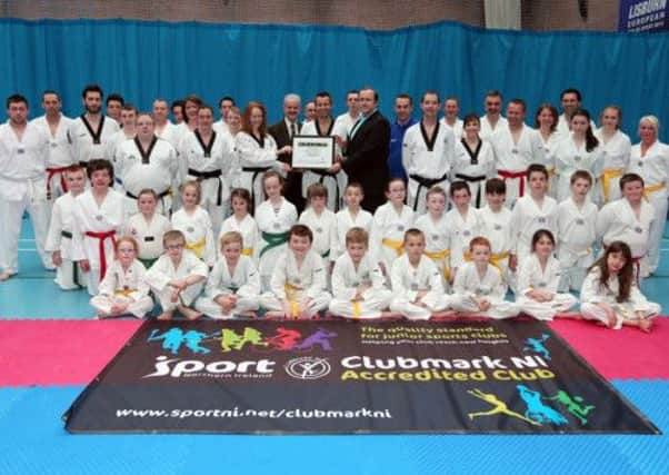 Clubmark NI is celebrating a major milestone after Lisburn Taekwondo Club became the 100th club to achieve the prestigious quality standard.
