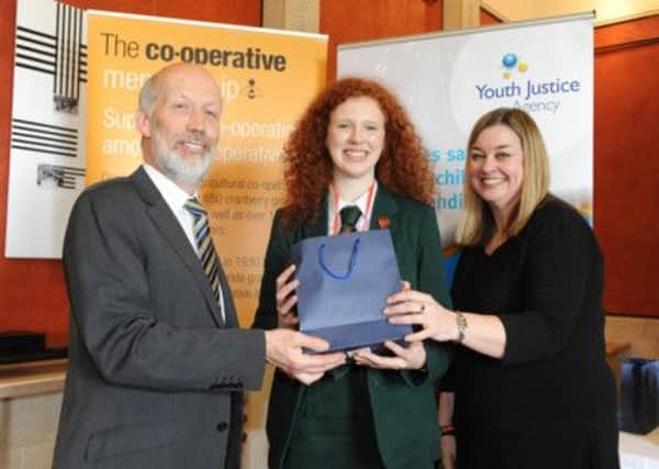 ??>Chloe Hassard, who won first prize in the Age 15-17 Poetry/Short Stories category for her poem We are Different and received a Kindle Reader courtesy of competition co-sponsor The Co-operative Group.