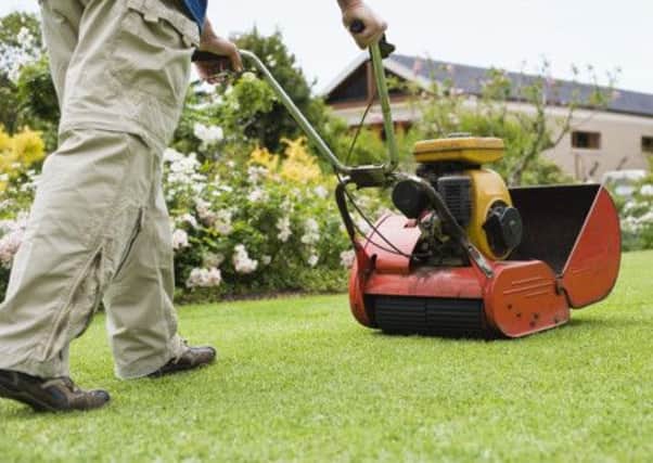 A Generic Photo of a lawn being mowed. See PA Feature GARDENING Gardening Column. Picture credit should read: PA Photo/thinkstockphotos. WARNING: This picture must only be used to accompany PA Feature GARDENING Gardening Column.