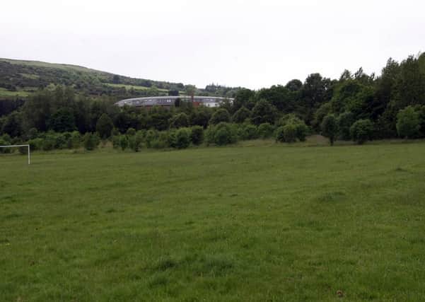 Valley Park near Horizon House where Newtownabbey Borough Council is purposing to build its new cemetery. INNT 24-054-FP