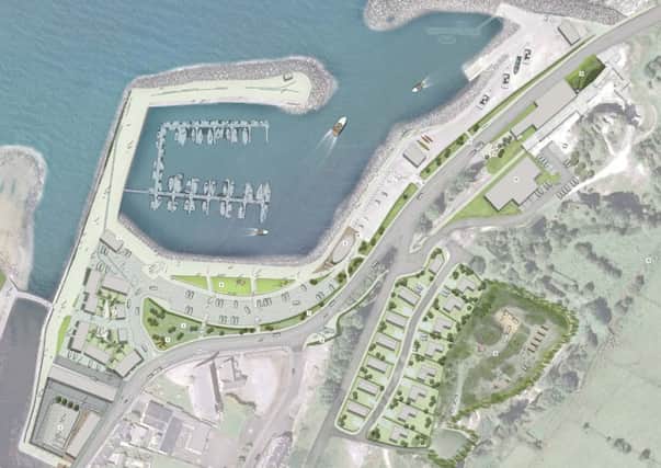 The Glenarm waterfront and old quarry area has been identified by Larne Borough Council as a prime opportunity for regeneration. INLT 22-675-CON