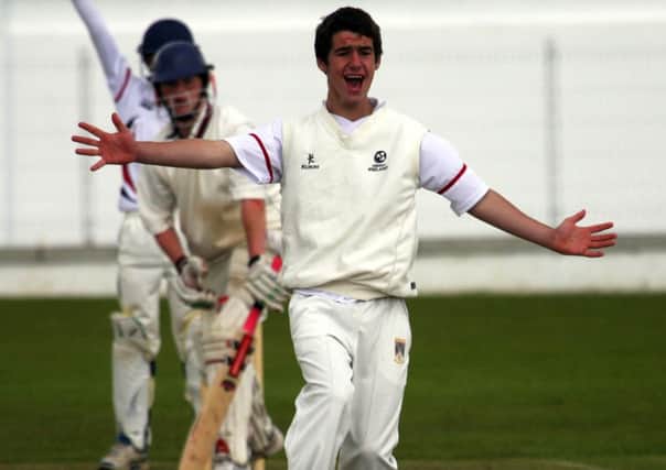 William McBrine appeals for another wicket during Donemana's win over Killyclooney.