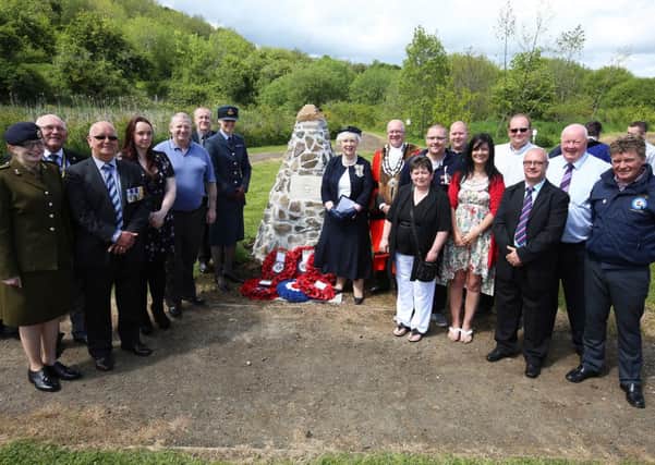 Guests gathered at Rathfern Social Activity Centre for the official reopening of the facility and commemoration of a new RAF memorial.
