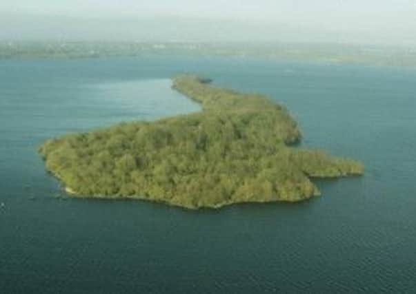 Rams Island on Lough Neagh