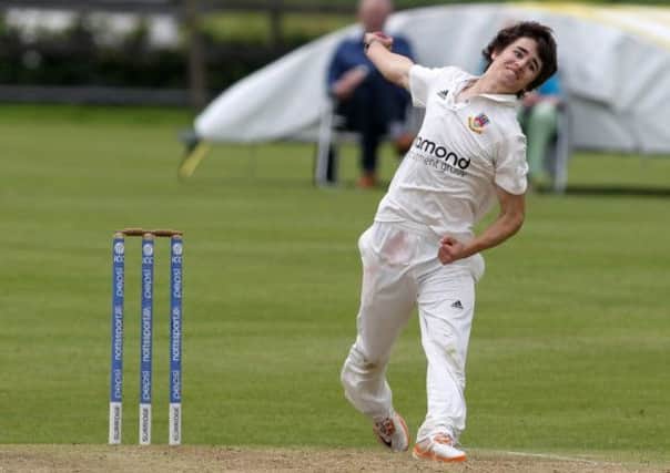 An injury to bowler Robert McKinley capped a miserable day for Ballymena in Saturday's defeat at Instonians.
