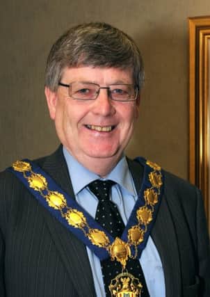 Pearse McAleer, who has taken up his fourth term as chairman of Cookstown Council, three of them in as many decades. INMM2413-197ar.