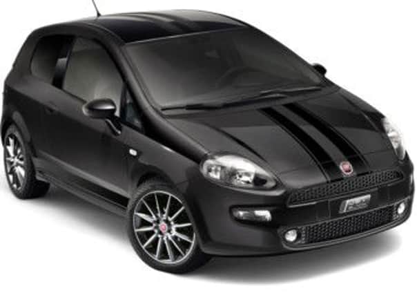 Fiat's Punto Jet Black has a smart new look