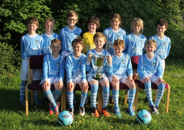 Moira FC 2003s, winners of the Trevor Kennedy Cup