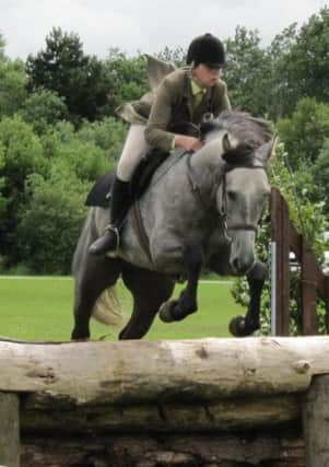 Orla McLaughlin on Dillon in the Working Hunter Competition at last year's Mid-Antrim Horse Show.