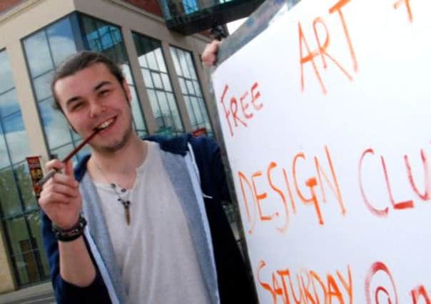 Get into free art and design classes at North West Regional College.