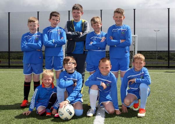 Star United at the Showgrounds for the P7 Ballymena mini soccer league. INBT26-280AC