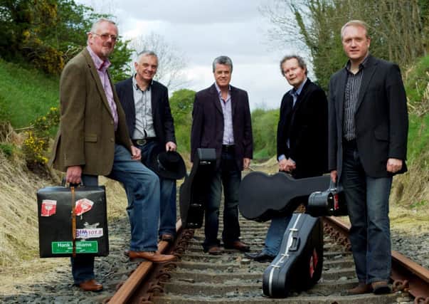 Members of local Country Gospel band, Live Issue who will be heading for Nashville and the Southern States next week, from left, Sam Armstrong, Roy Dreaning, Carl Sands, Ivan McLenron and Colin Elliott. INLM26-012