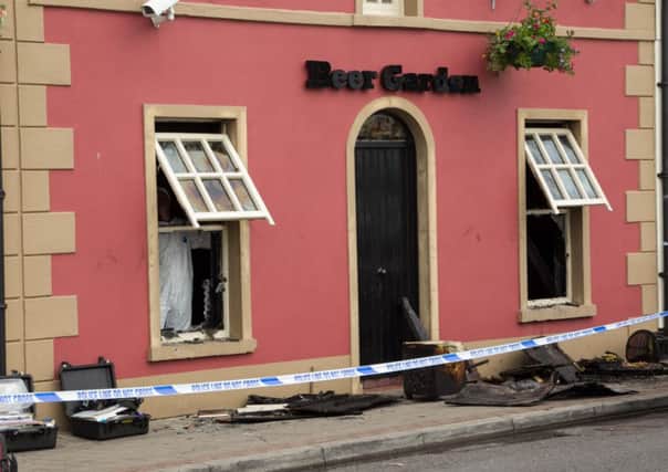 A fire broke out at Ownies bar & restaurant in the early hours of Tuesday morning. INCT 26-486-RM
