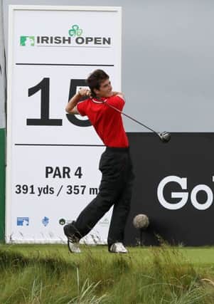 Dermot McElroy is one of a number of Ballymena golfers in action at the North of Ireland Open championship this week.