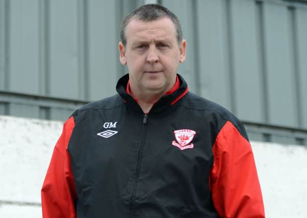 Larne FC boss Graham McConnell. Photo: Phillip Byrne