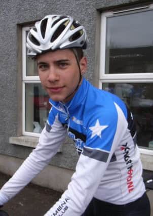 Connor Young was one of a number of Ballymena Road Club riders to record a personal best at last week's Gardiner Cup event.
