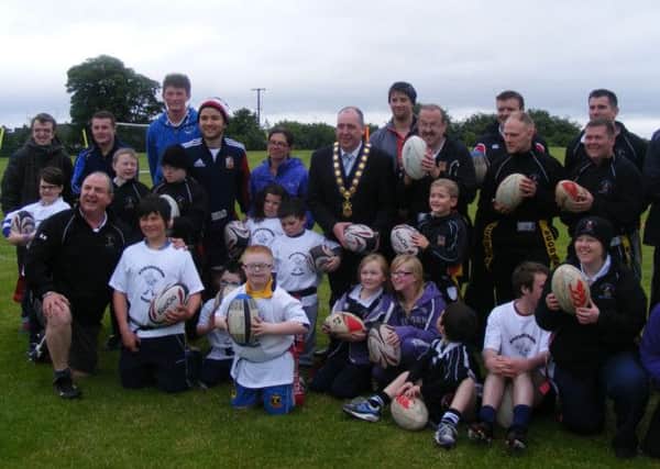 Ballymena Bears, pictured at their final session of the season at Cookstown.