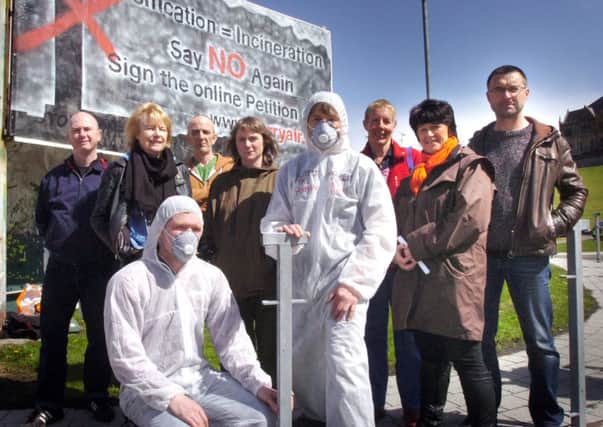 Members of Zero Waste North West have called on local Environment Minister Mark H. Durkan to stop a planned incinerator at Strathfoyle.