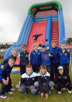 The Ballymena United Open Day is always a popular event with people of all ages.