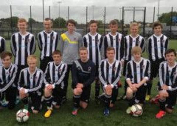The Wakehurst U16 team who are playing in the Foyle Cup tournament.