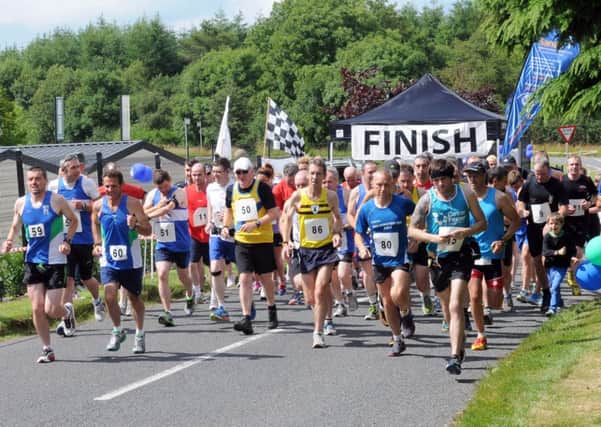 They're off and running on the 5th annual Tri Limits Cookstown Half Marathon, this year  in aid of Sands. INMM3113-176ar.