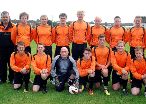 Connor FC winners of the Division 2 play-off on Saturday against Newpark FC. INBT 32-909H