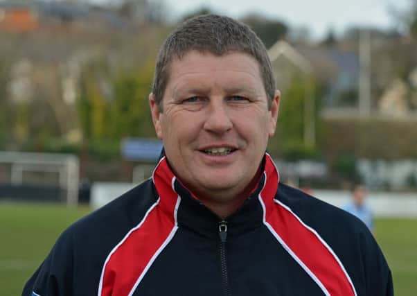 Sammy Smith, assistant-manager at Larne FC.