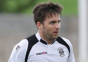 Sean Southam pictured after scoring for Distillery. US1333-544cd