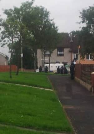 A picture of the Currynierin estate in Londonderry on Thursday (August 15). Police say they are aware of reports of gunfire.