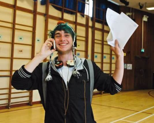 Ballyclare Secondary School's Chris Redmond gets on the phone to share his success.