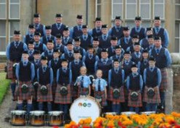 Cullybackey Pipe Band who have reached the  world championship final