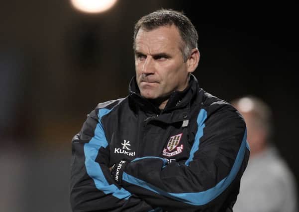 Glenn Ferguson was critical of his Ballymena United side's performance in the League Cup win over Ballymoney.