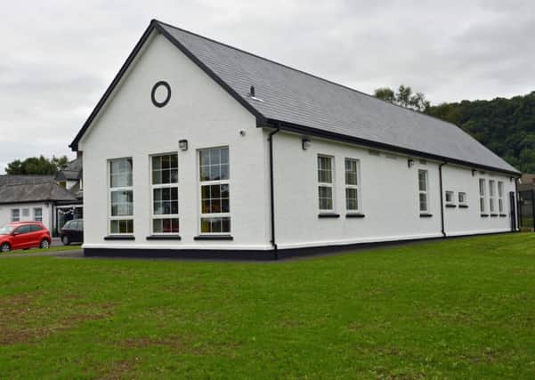 The new extension to Glynn Primary School. INLT 36-006-PSB