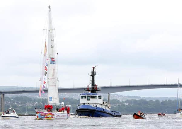 Londonderry Port hosted the Clipper event in 2012. It was a major success. But a shortfall in a pilot pension fund has docked the harbour £2m. .
