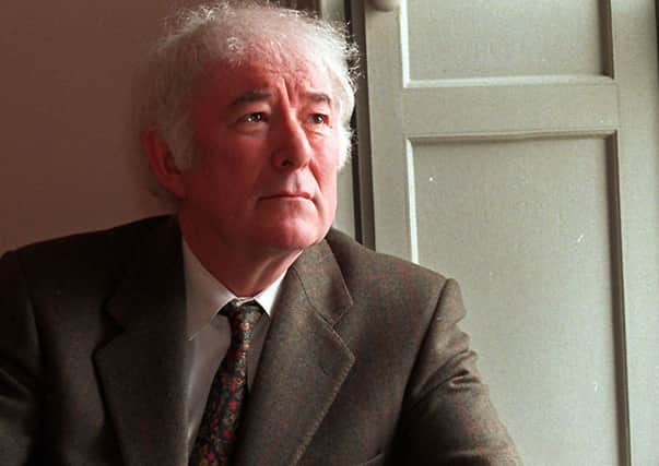 PACEMAKER, BELFAST, 27/3/98: Nobel laureate Seamus Heaney returned to his home village of Bellaghy, Co. Derry today to launch the 'Poetry, People, Place' event at Bellaghy Bawn.
30/08/2013 Seamus Heaney passed away yesterday. He was a legendary Irish poet, playwright, translator, lecturer and recipient of the 1995 Nobel Prize in Literature