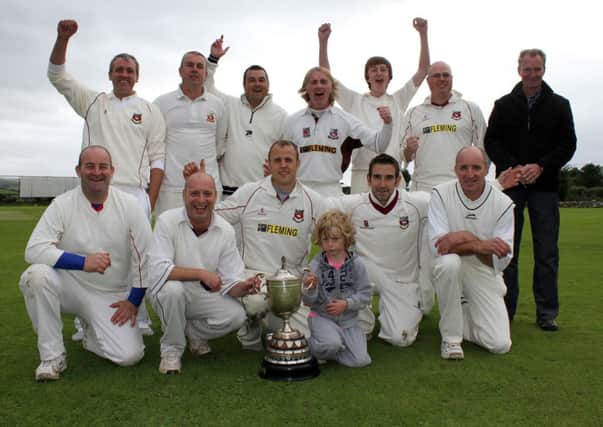 Bready celebrate their cup win