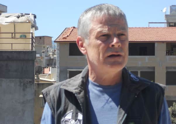 David Adams in Syria