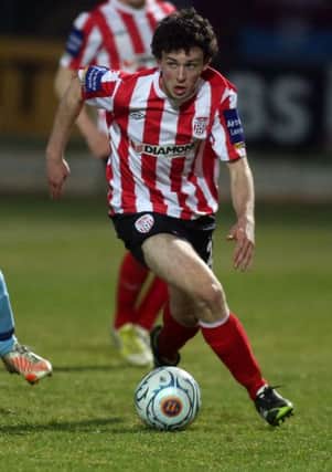 Derry City's Barry McNamee.