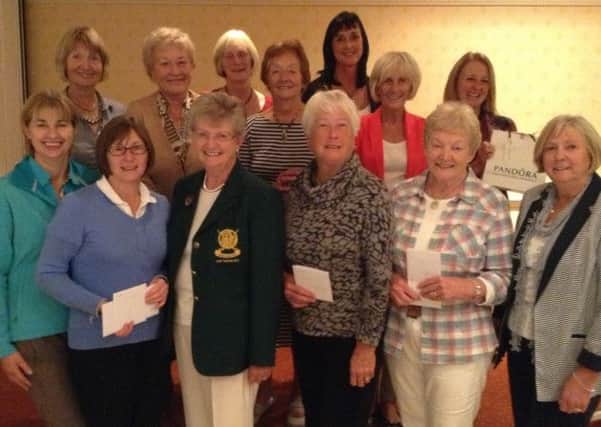 Members of the ladies section of Lisburn Golf Club who received prizes during the month of September.
